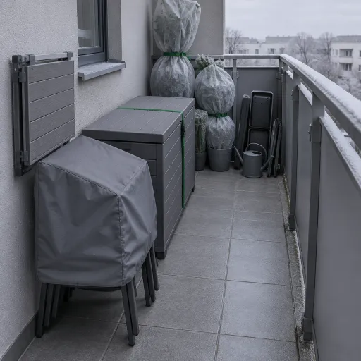 Petit balcon : tout replier et protéger en une demi-heure avant le premier gel