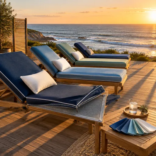 Comment choisir un matelas pour bain de soleil élégant et durable pour votre terrasse