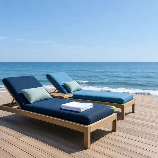 Coussin pour transats : l’atout confort indispensable pour votre terrasse
