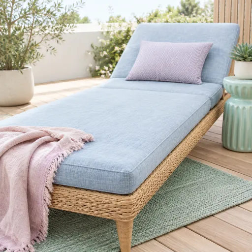 Matelas de bain de soleil : l’art de transformer un transat en véritable lit d’extérieur