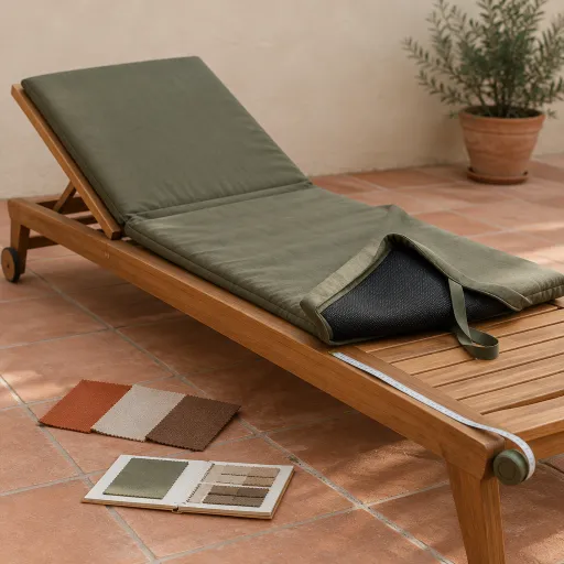 Comment choisir un matelas pour bain de soleil élégant et durable pour votre terrasse
