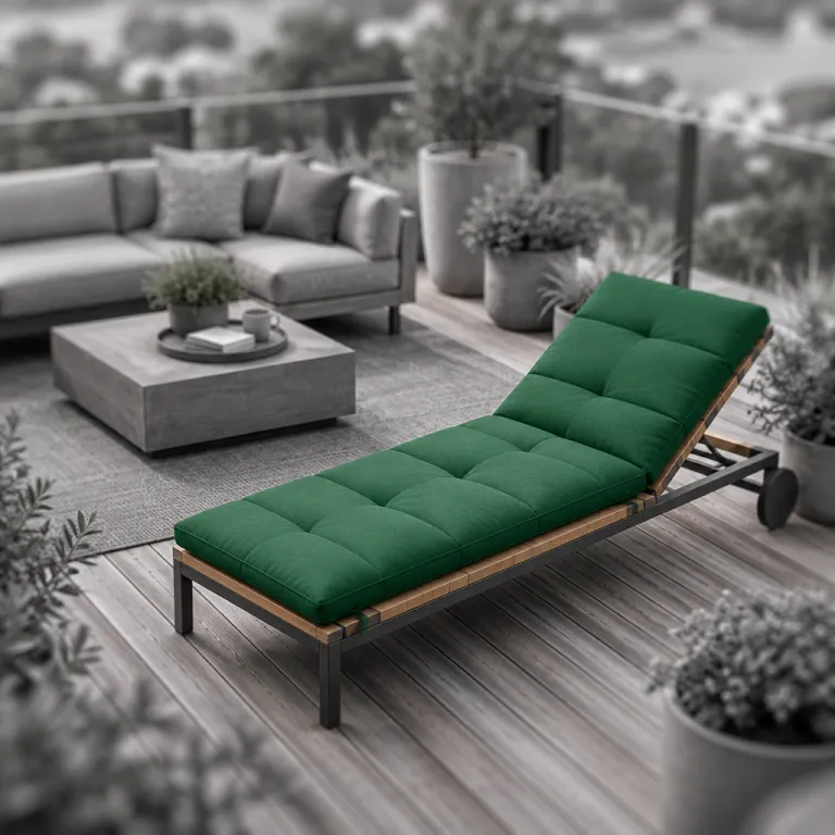 Matelas de transat : l’atout confort qui transforme votre terrasse en véritable salon extérieur