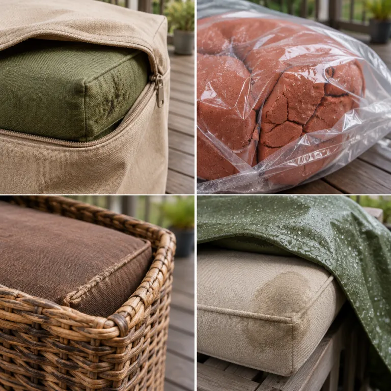 Où stocker les coussins tout l'hiver quand on n'a ni garage ni cave : quatre pistes et leurs vrais défauts
