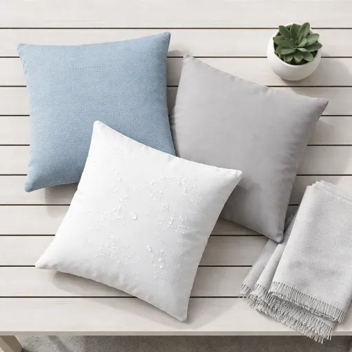 Coussins imperméables pour extérieur : élégance et confort durable au jardin