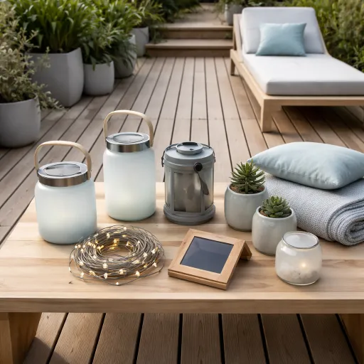 Comment éclairer sa terrasse sans électricité et créer une ambiance élégante