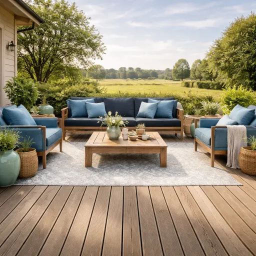 Aménagement terrasse maison de campagne : créer un véritable salon de plein air