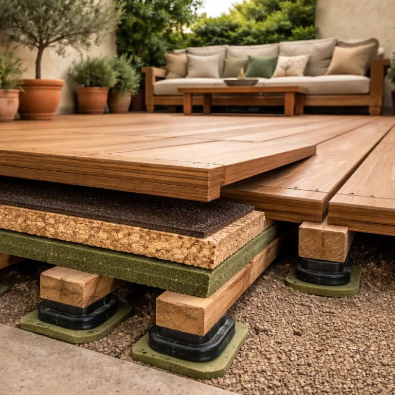 Comment obtenir une terrasse vraiment silencieuse : guide complet d’isolation phonique et acoustique