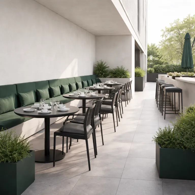 Idées raffinées pour une terrasse de restaurant confortable et rentable