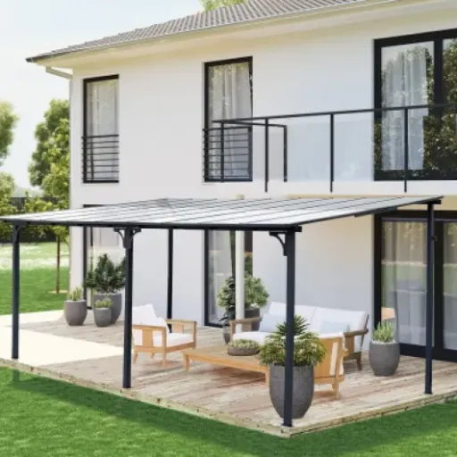 Test Pergola adossée Marvin 5,5 x 3 m : grande surface, mais finition qui fait peur