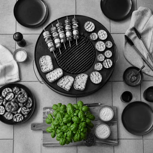 Brasero plancha : l’art de transformer votre terrasse en cuisine conviviale