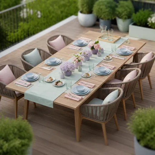 Bien choisir sa table de jardin extensible pour des repas extérieurs raffinés
