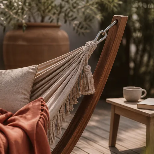 Hamac sur pied : l’art de créer un coin de sieste élégant au jardin