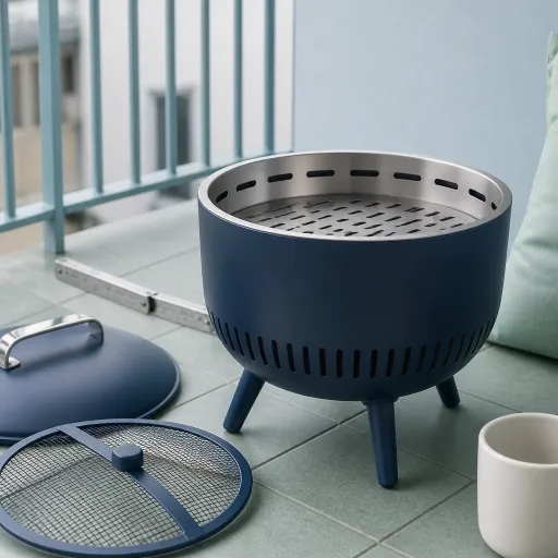 Brasero sur un balcon : ce que la copropriété autorise et les modèles qui passent