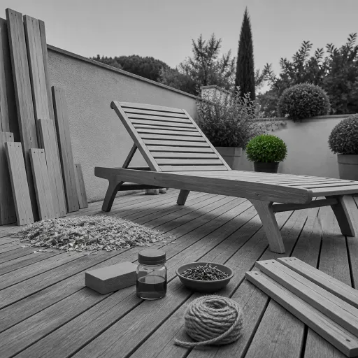 Bain de soleil en bois : l’élégance naturelle pour votre terrasse