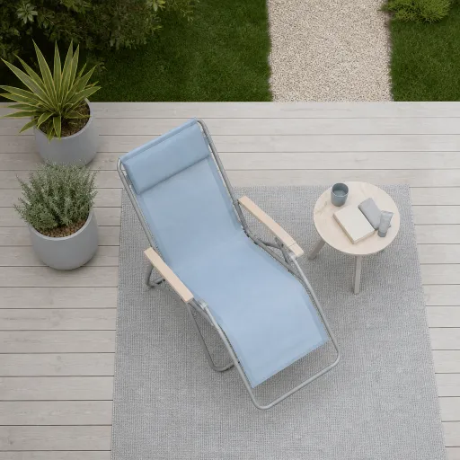 Lafuma transat : l’art du bain de soleil confortable au jardin