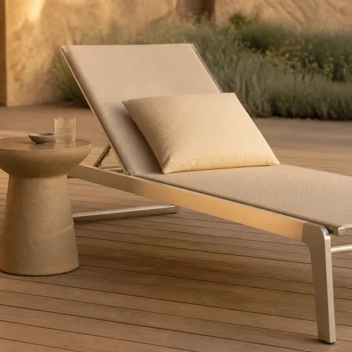 Bain de soleil en aluminium : l’atout confort et design de votre jardin