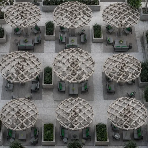 Metropol parasol : s’inspirer des « champignons » de Séville pour ombrager sa terrasse avec élégance