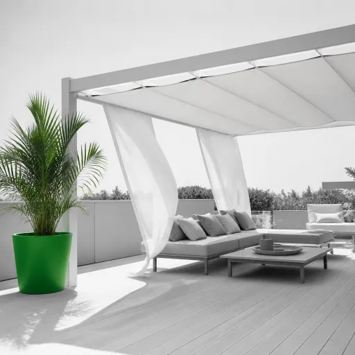 Ventilation sous la toile : ce qui sépare une terrasse étouffante d'une terrasse vivable à 38 °C