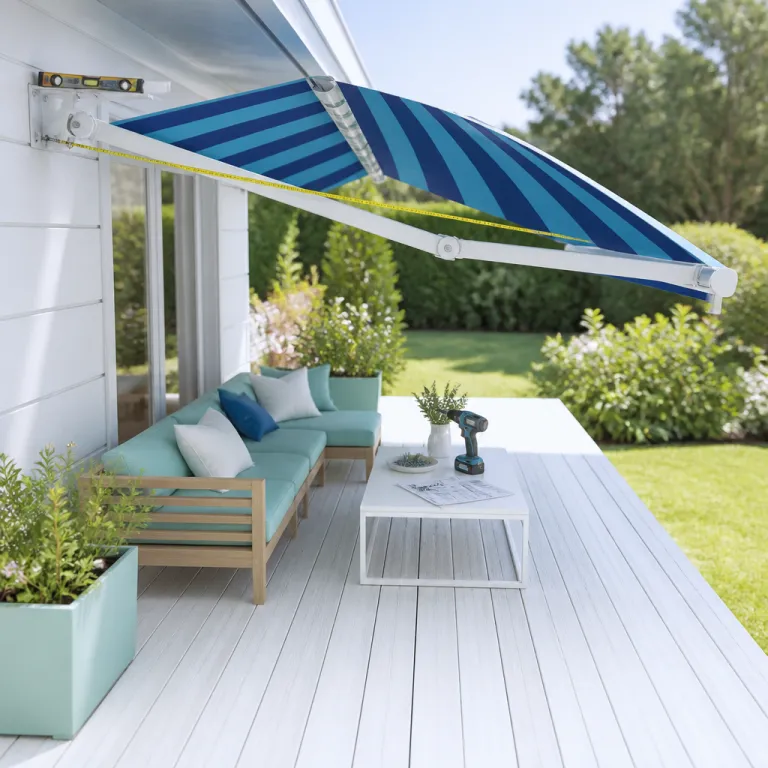 Bien choisir un store banne double pente pour une terrasse et un jardin vraiment habitables