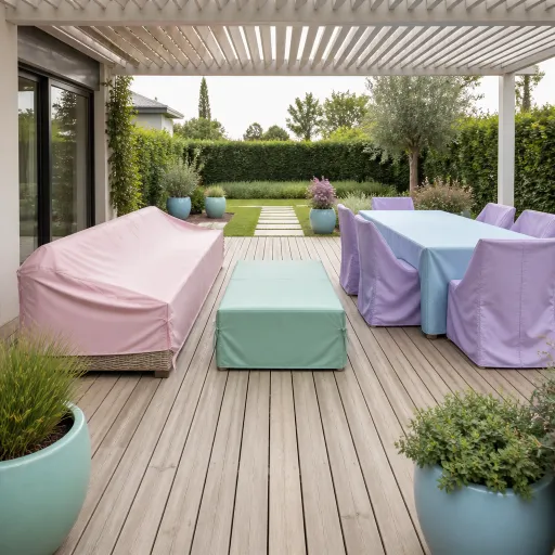 Housse pour salon de jardin : l’alliée élégante d’un extérieur toujours impeccable