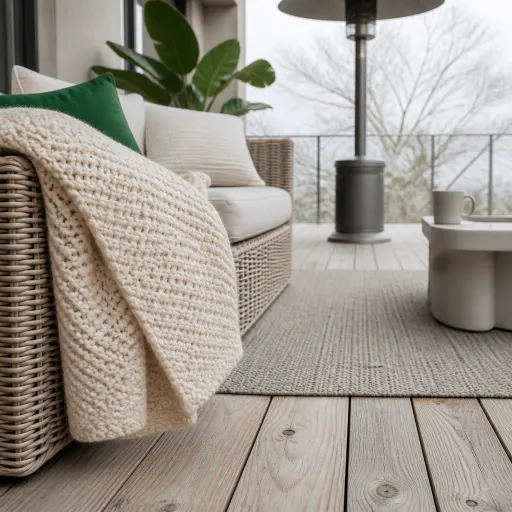 Parasol chauffant : transformer votre terrasse en salon d’hiver confortable